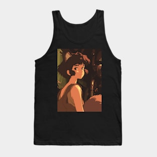 Vintage 90s Anime Girl Tank Top